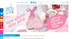 Desktop Screenshot of ladycup.cz